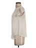 Lauren Conrad 100% Polyester Ivory Short Sleeve Blouse Size S - photo 5