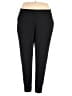 GAIAM Solid Black Casual Pants Size 2X - photo 1