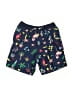 Hanna Andersson 100% Polyester Blue Board Shorts Size 6 - 7 - photo 1