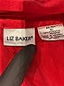 Liz Baker 100% Polyester Red Long Sleeve Blouse Size 10 - photo 7