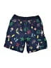 Hanna Andersson 100% Polyester Blue Board Shorts Size 6 - 7 - photo 2