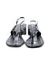 Vince. 100% Leather Black Sandals Size 8 1/2 - photo 2
