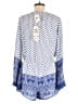 Mimi Chica 100% Polyester Blue Romper Size M - photo 2