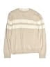 Gap Kids 100% Cotton Stripes Tan Pullover Sweater Size 14 - 16 - photo 1