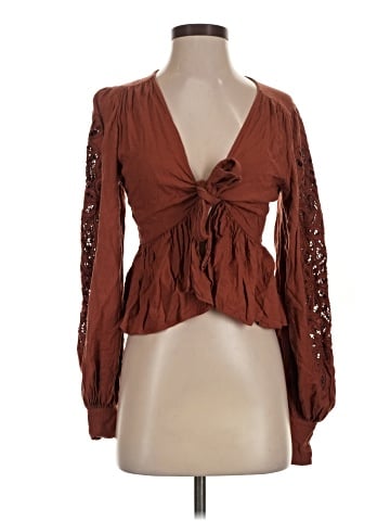 Urban Outfitters Long Sleeve Blouse (view 1)