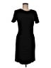 Theory Solid Black Casual Dress Size 8 - photo 1
