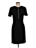Theory Solid Black Casual Dress Size 8 - photo 2