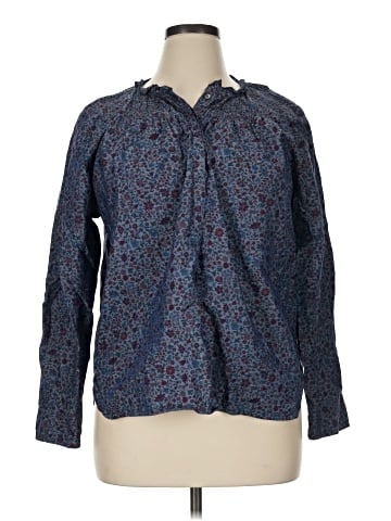 Liberty Art Fabrics for J.Crew Long Sleeve Blouse (view 1)