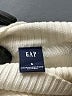 Gap 100% Cotton Ivory Turtleneck Sweater Size S - photo 7