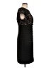 Alex Evenings 100% Polyester Black Cocktail Dress Size 12 (petite) - photo 4