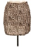 Shein Animal Print Brown Casual Skirt Size L - photo 1