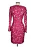 Niteline 100% Silk Stars Pink Cocktail Dress Size 6 - photo 2