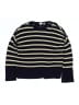 Gap Kids 100% Cotton Stripes Black Blue Pullover Sweater Size 12 - photo 1