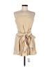 Boohoo Solid Tan Cocktail Dress Size 10 - photo 1