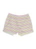 Justice 100% Polyester Stripes White Board Shorts Size 14 - photo 1