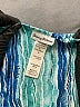 Tommy Bahama 100% Polyester Chevron-herringbone Blue Casual Dress Size Sm - Med - photo 7