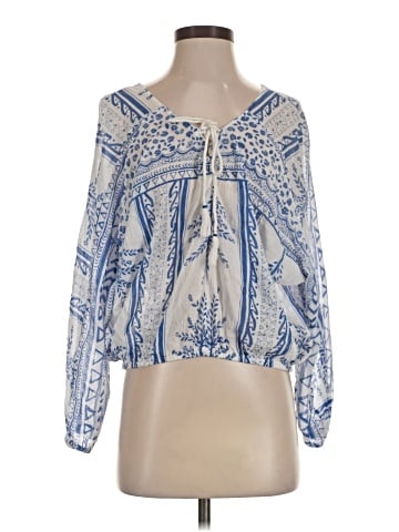 Free People 3/4 Sleeve Blouse (view 1)
