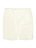 Ecru Solid Ivory Khaki Shorts Size 4 - photo 1