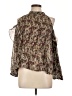Zara Basic Brown 3/4 Sleeve Blouse Size L - photo 1