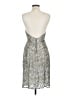 Express Metallic Silver Cocktail Dress Size 6 - photo 2