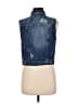 C'est Toi Blue Denim Vest Size L - photo 2