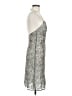 Express Metallic Silver Cocktail Dress Size 6 - photo 4