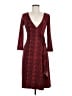 BCBGMAXAZRIA Argyle Red Cocktail Dress Size M (estimated) - photo 1
