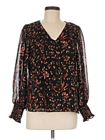 CeCe Long Sleeve Blouse (view 1)