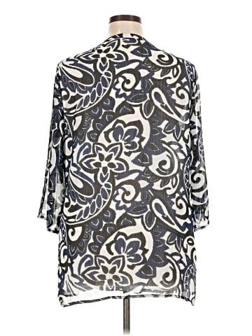 Coldwater Creek 3/4 Sleeve Blouse (view 2)
