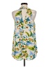 Staccato Floral Tropical Blue Tank Top Size M - photo 2