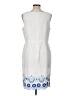 Talbots Graphic White Casual Dress Size 12 Petite - photo 2