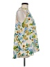 Staccato Floral Tropical Blue Tank Top Size M - photo 4