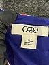Cato 100% Polyester Print Blue Casual Dress Size 6 - photo 7