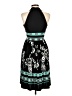 Evan Picone Graphic Black Cocktail Dress Size 10 Petite - photo 2