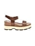 Sorel 100% Leather Brown Sandals Size 11 - photo 1