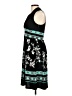Evan Picone Graphic Black Cocktail Dress Size 10 Petite - photo 5
