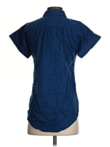 New York & Company Short Sleeve Blouse (view 2)