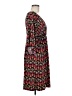 Max Studio Print Red Casual Dress Size M (estimated) - photo 4