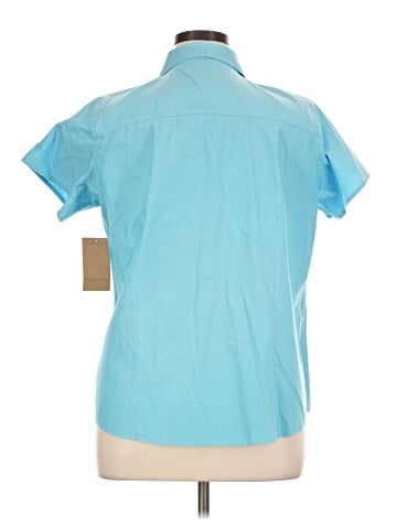 Coldwater Creek Short Sleeve Button-Down Shirt (view 2)
