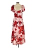 B. Darlin Floral Red Cocktail Dress Size 13 - 14 - photo 2
