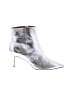 Halogen Silver Ankle Boots Size 9 1/2 - photo 1