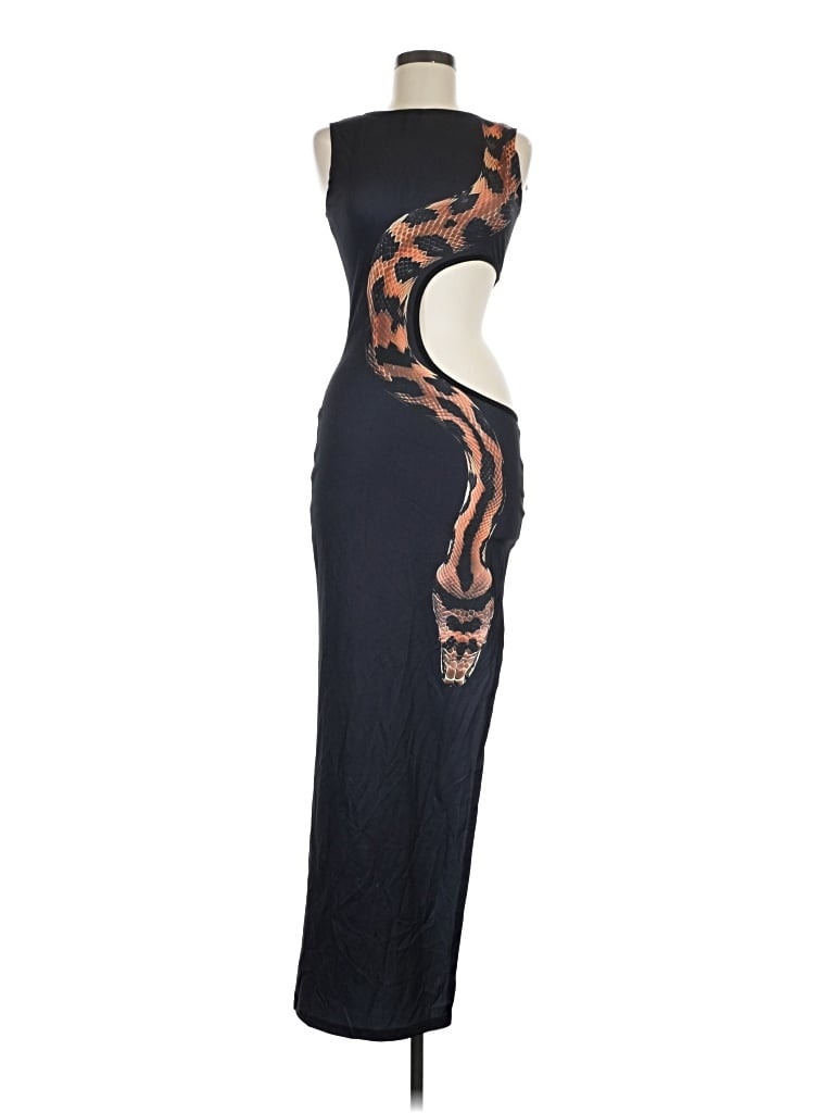 Pre-owned Assorted Brands Cocktail Dress In Black