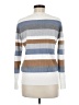 Evolution by Cyrus Stripes White Pullover Sweater Size M - photo 2