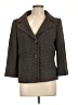 Ann Taylor Polka Dots Brown Wool Blazer Size 12 - photo 1