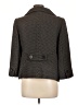 Ann Taylor Polka Dots Brown Wool Blazer Size 12 - photo 2