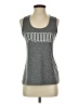 Puma 100% Polyester Gray Active Tank Size S - photo 1
