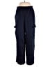 Gap 100% Polyester Blue Cargo Pants Size M - photo 1