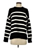 By Together Stripes Black Pullover Sweater Size S - photo 1