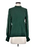 CeCe Green Long Sleeve Blouse Size S - photo 1