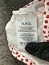 A.P.C. 100% Cotton Polka Dots Red Pullover Sweater Size S - photo 8